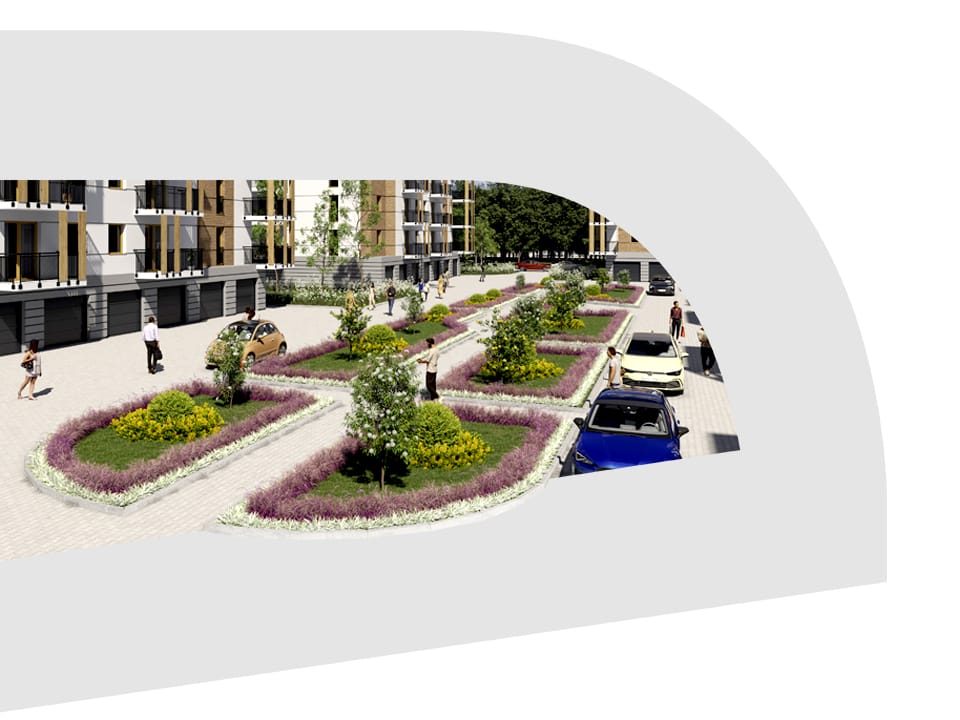 Piękne kwieciste ogrody